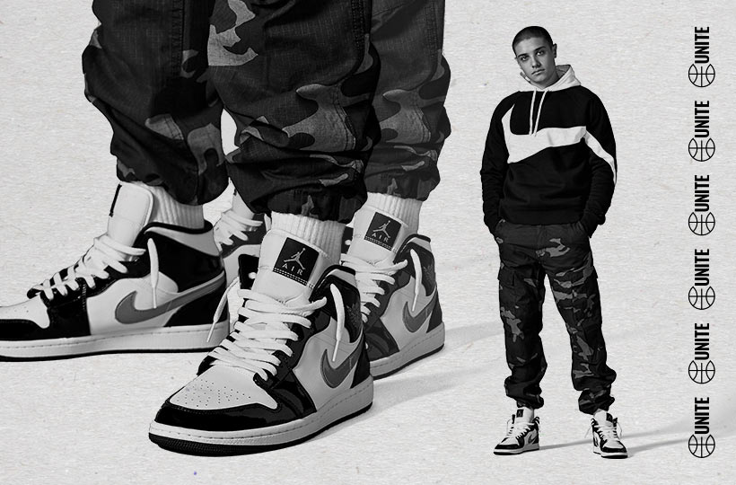 jordan 1 black and white outfit