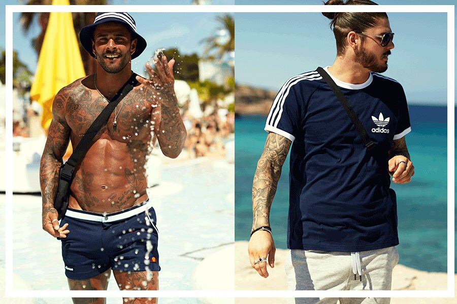 adidas retro tennis shorts