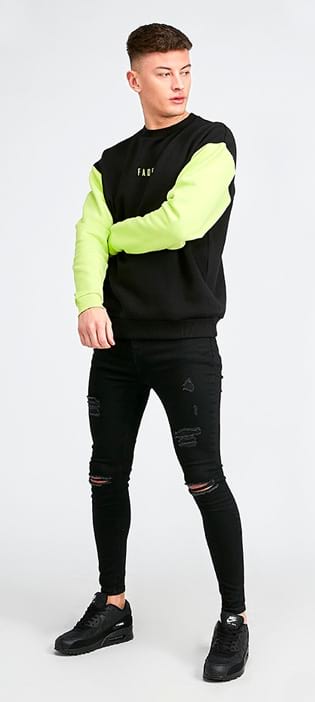 nike air force black outfit