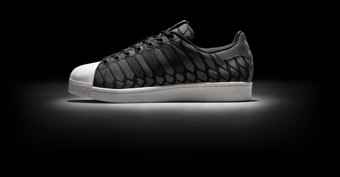 adidas originals superstar xeno reflective shoes