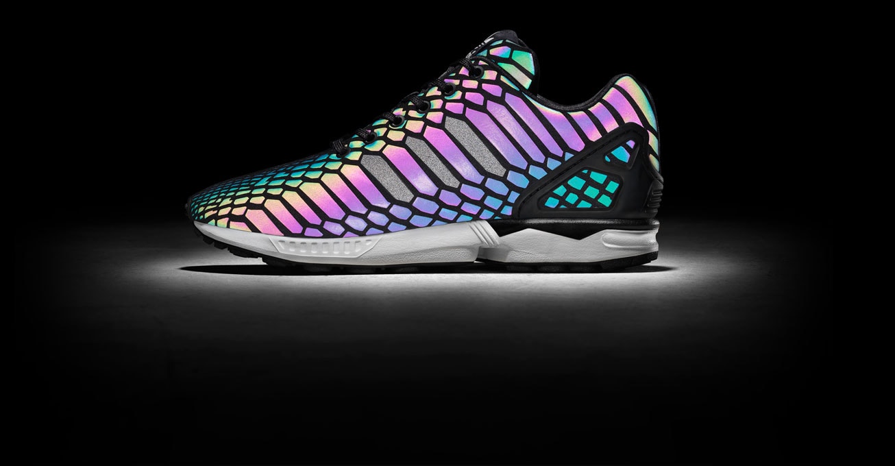 Adidas zx flux holographic top