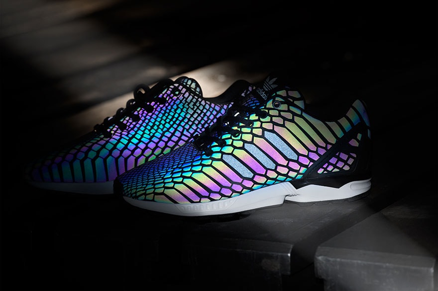 adidas zx flux iridescent