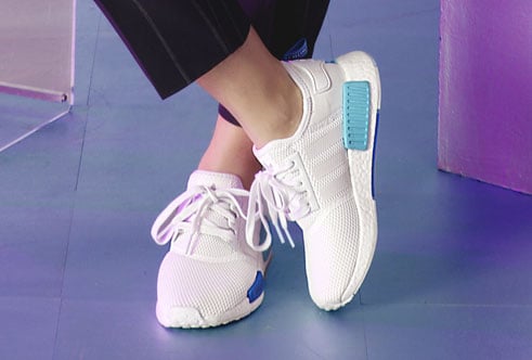 womens nmds white