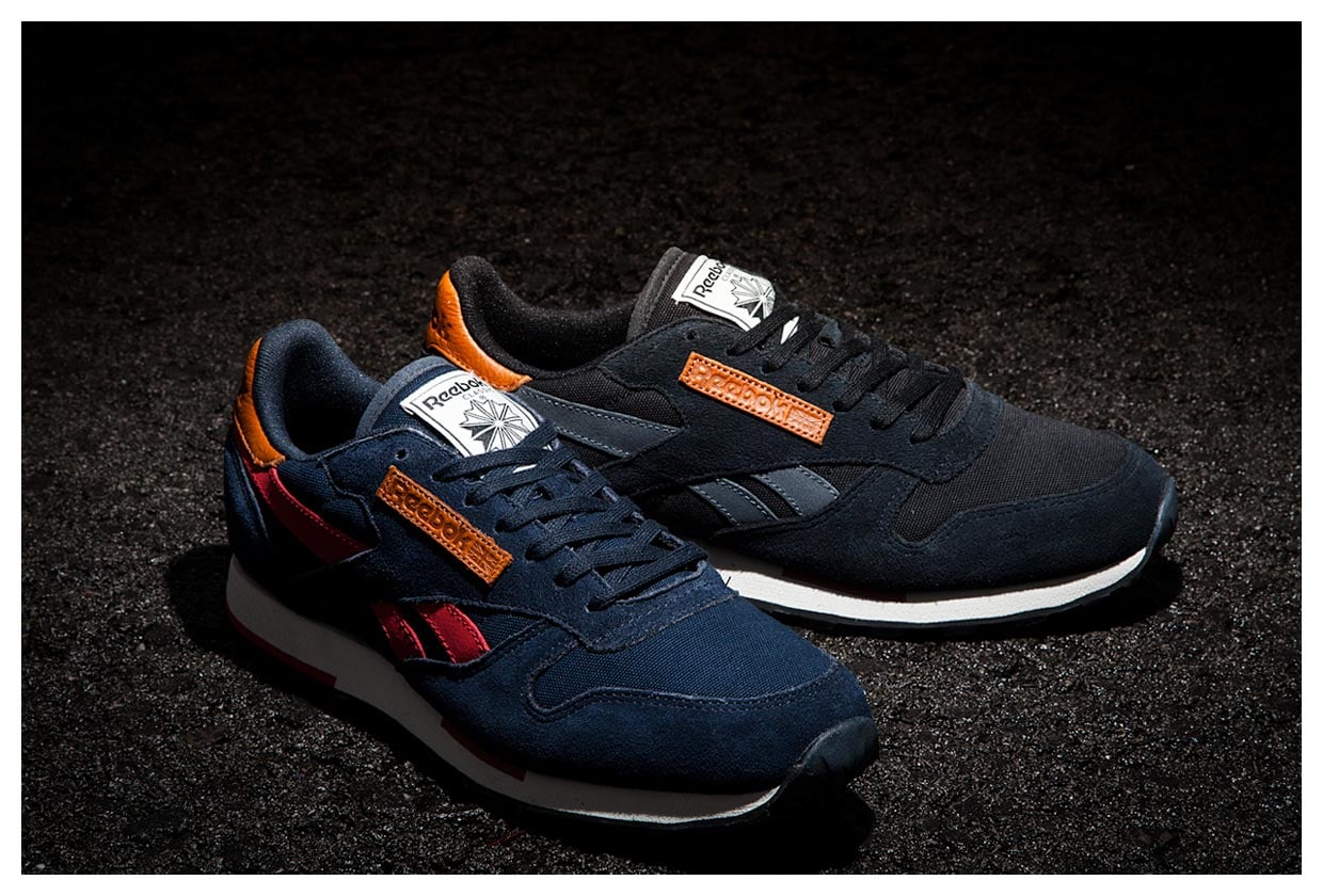 reebok classic leather utility navy