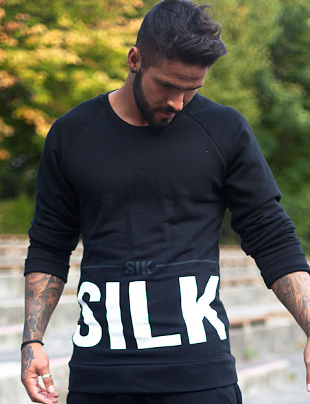 SIK SILK Long Sweatshirt