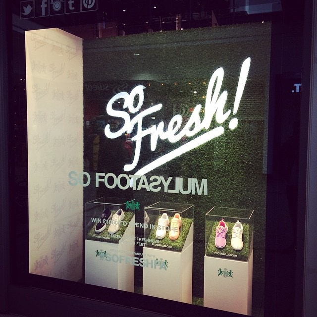 So Fresh Window Display