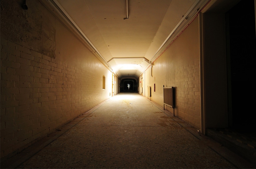 Urbex Asylum Corridor