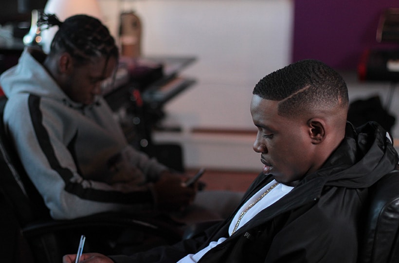 Krept and Konan writing bars