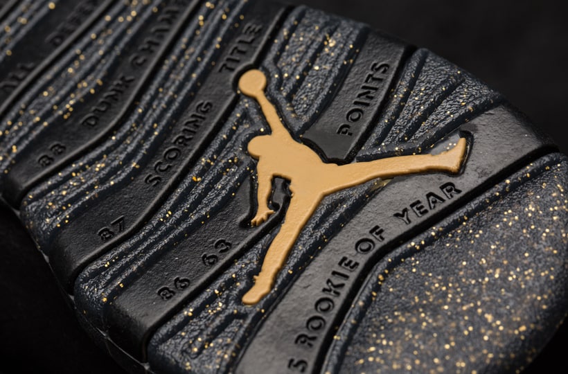 Air Jordan bottom of shoe