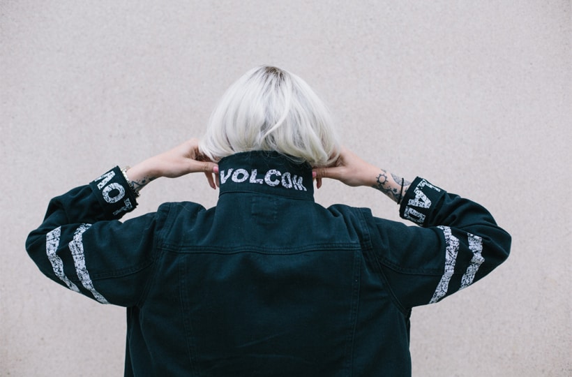 kitty back of jacket