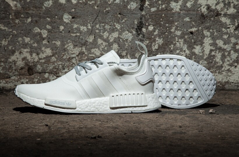 White NMD pknit 