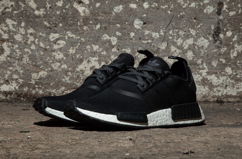 All black shoes NMD new