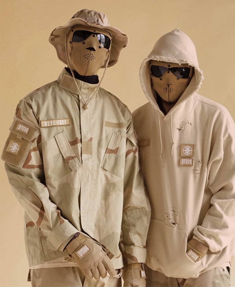 Sand military Dxpe Chef outfit