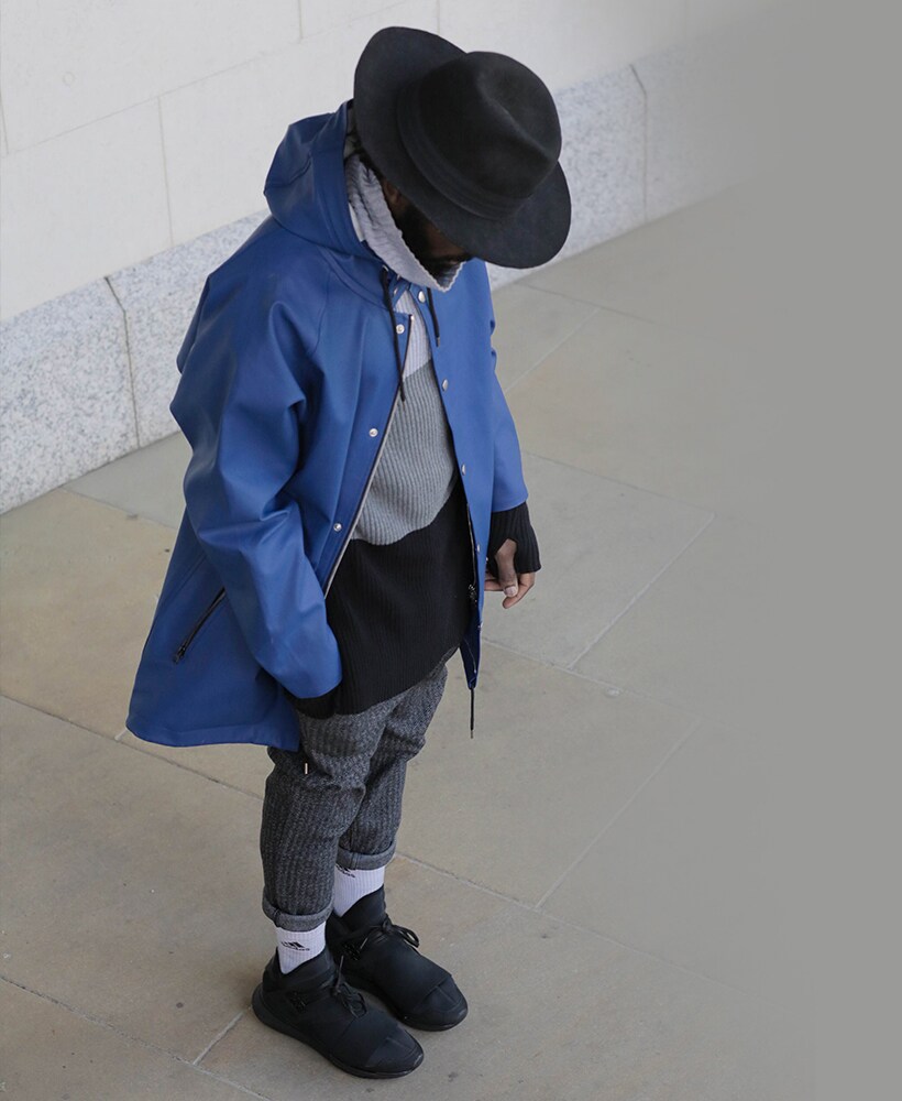 Charley Van Purpz Blue Jacket