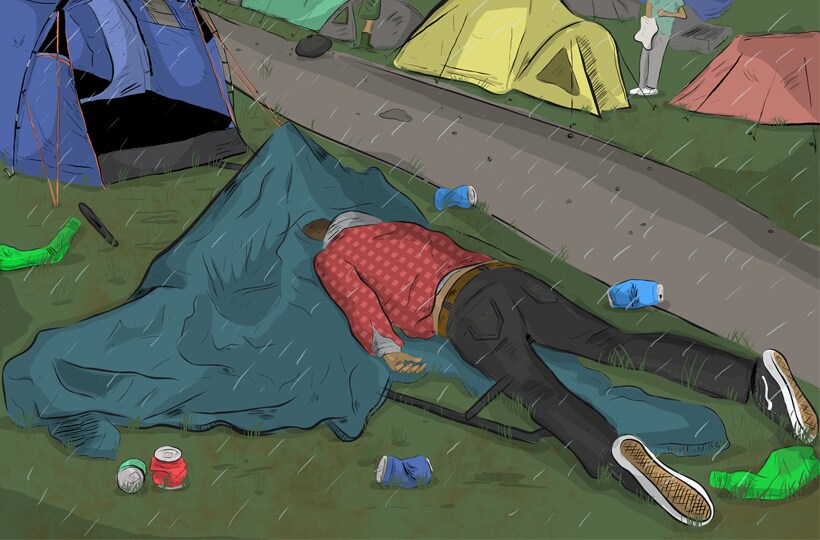 the incompetent camper