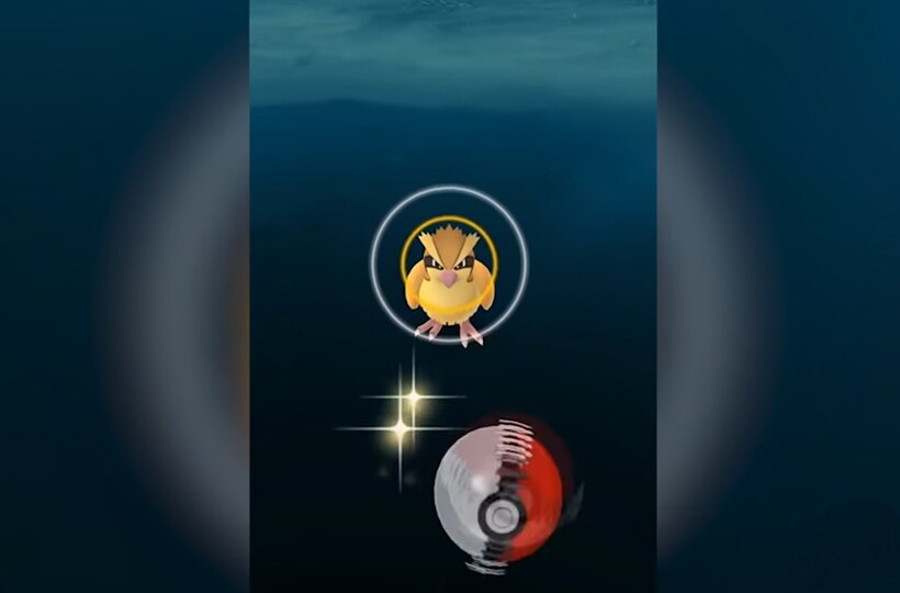 Throwing a curve ball in Pokemon GO