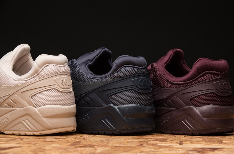 back of ASICS rose gold pack