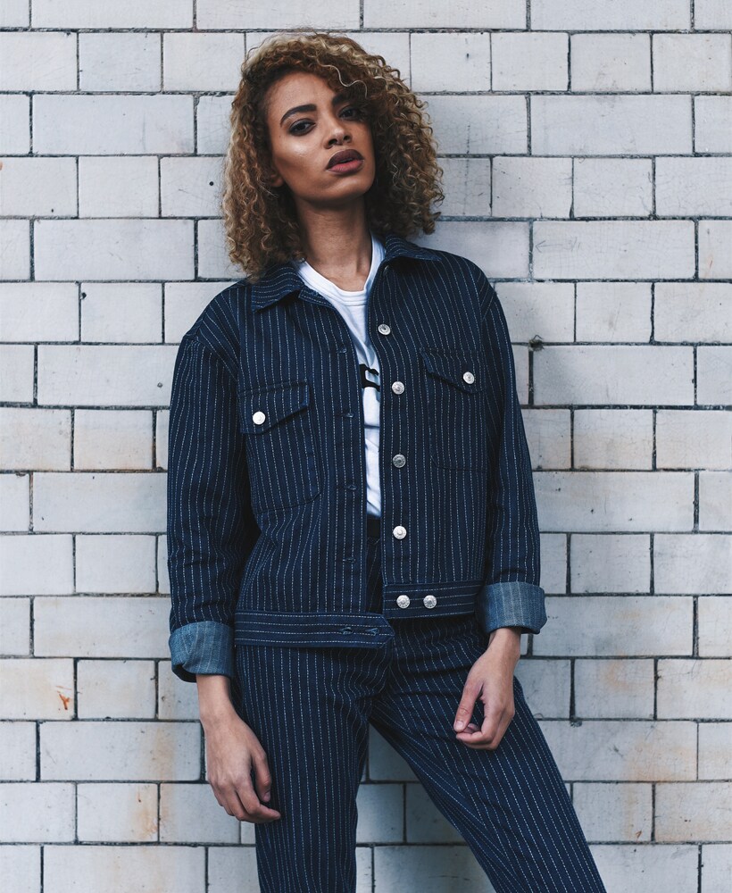 Wall shot of Rachelle