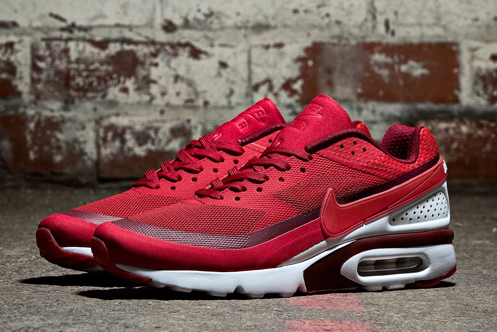 nike air max bw red black