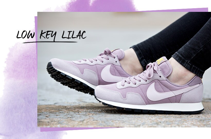 lilac pastel trainers