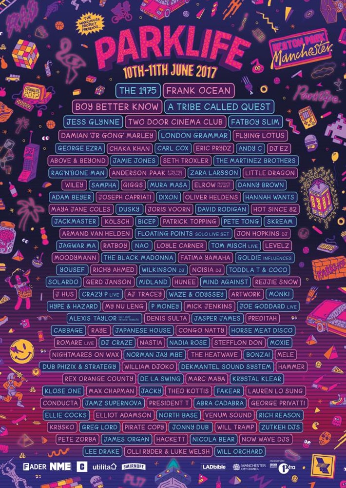 Parklife 2017 poster