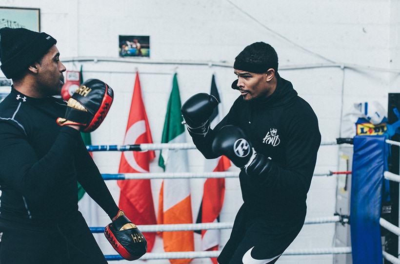 Jordan Troublesome Thompson in the ring