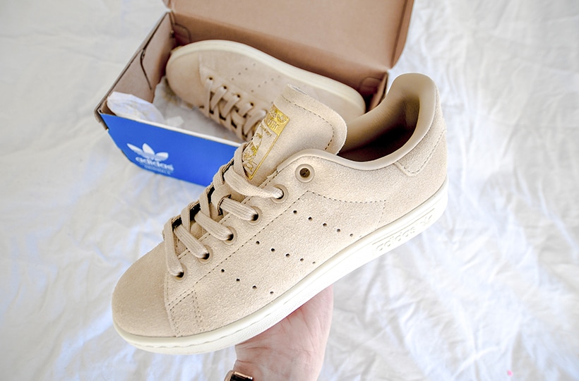 adidas Stan Smiths in nude