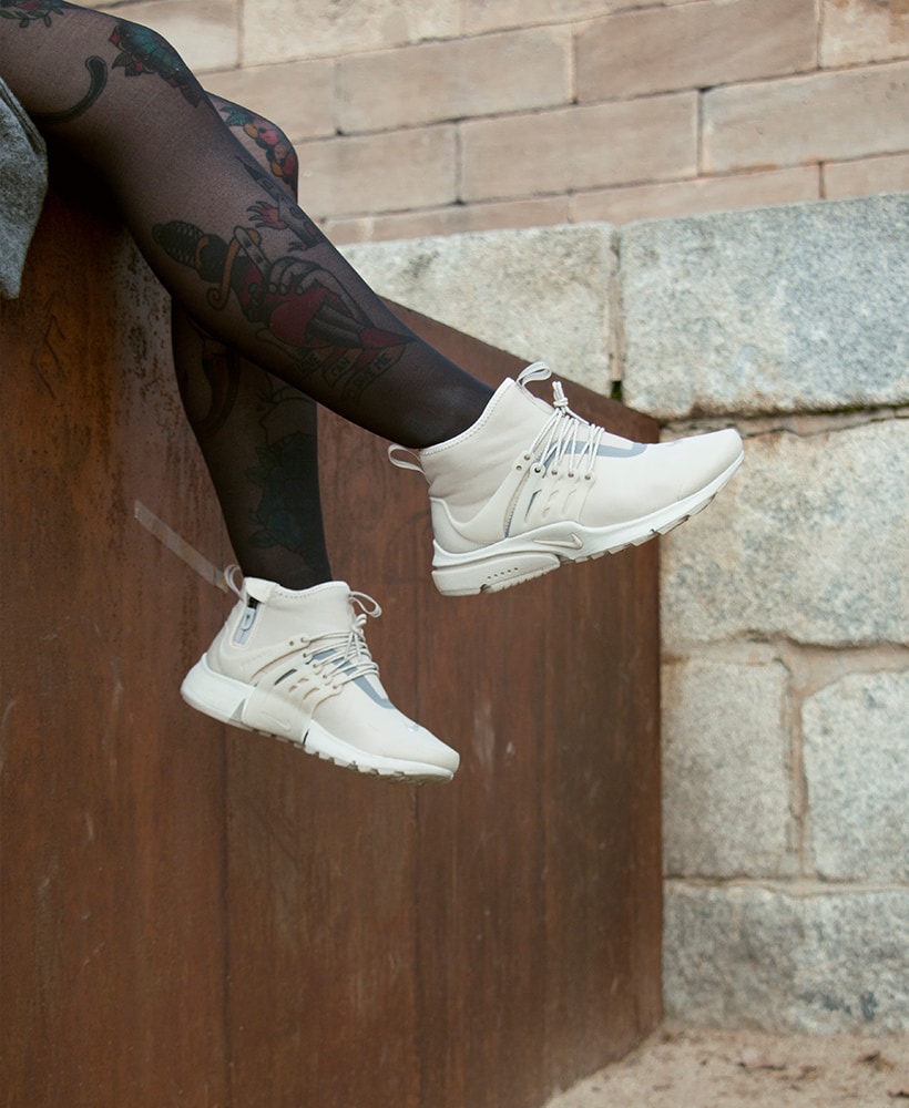 Matilda Anton wearing Nike Air Presto Utility