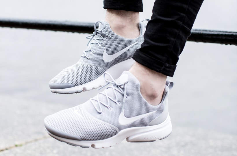 nike presto fly womens grey