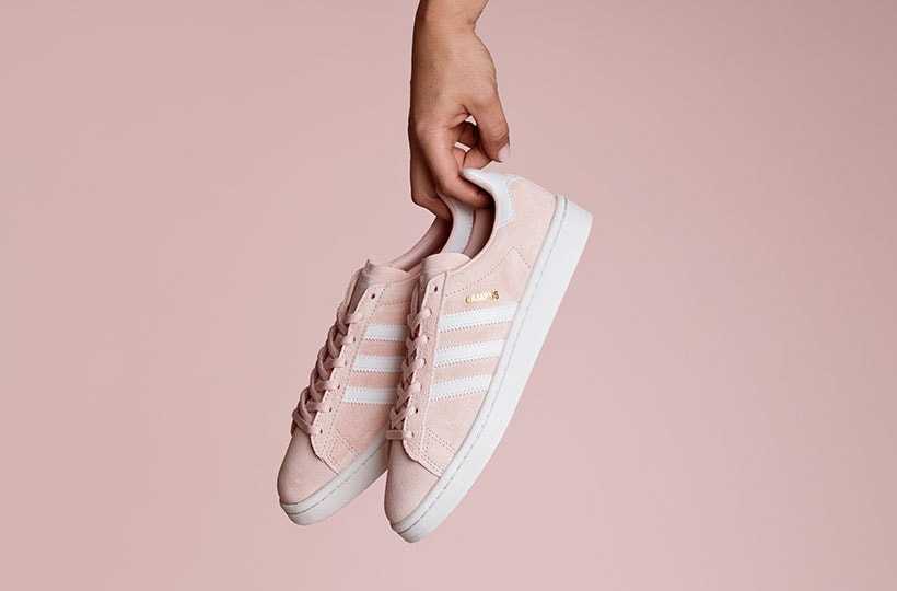 adidas campus pink sole