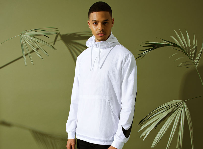 nike overhead windbreaker