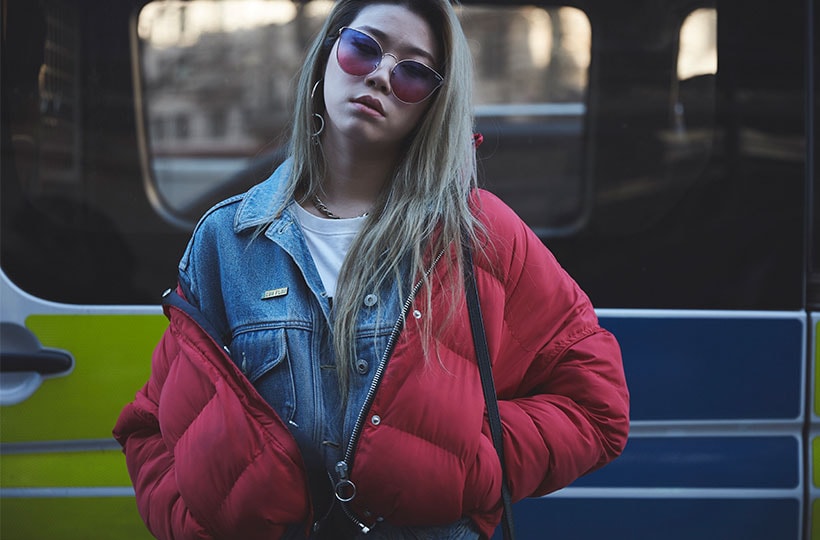 london fashion week puffer jacket trend
