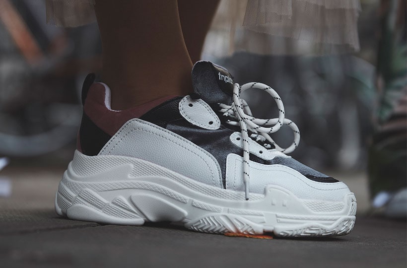 london fashion week statement footwear