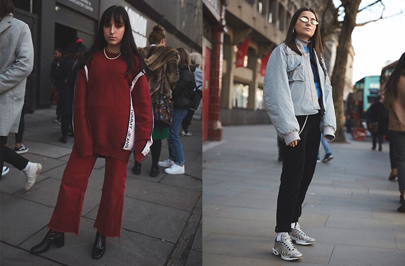 london fashion week vintage sportswear trend