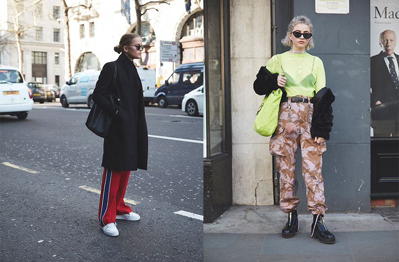 london fashion week colour trend