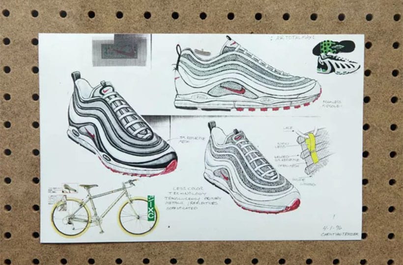 Interesting stuff about the Air Max 97, by The Sneakulture