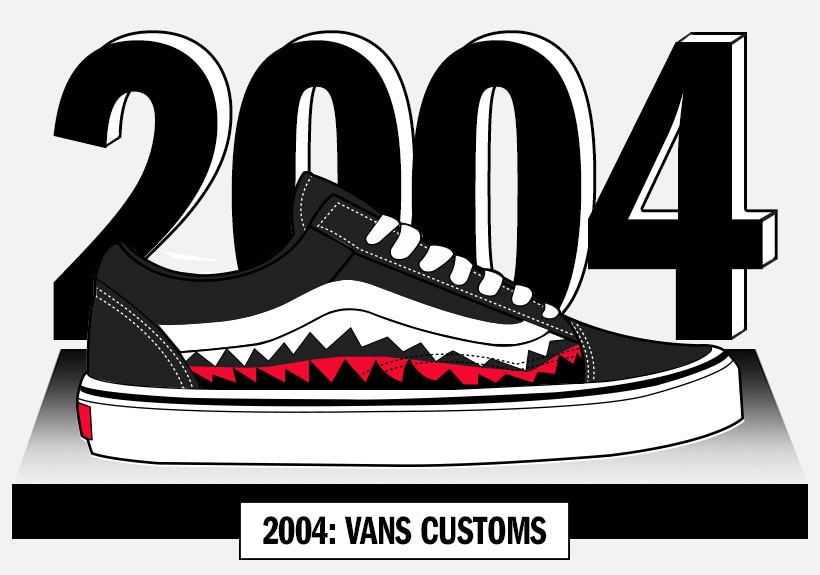 vans shoes through the years