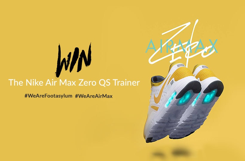 WIN: A pair of Yellow Nike Air Max Zero