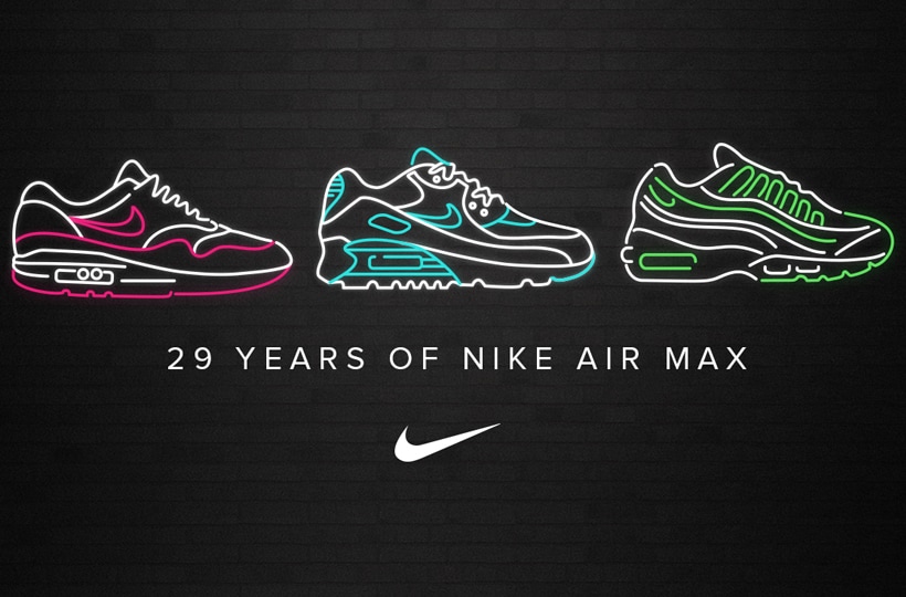 29 Years Of Nike Air Max