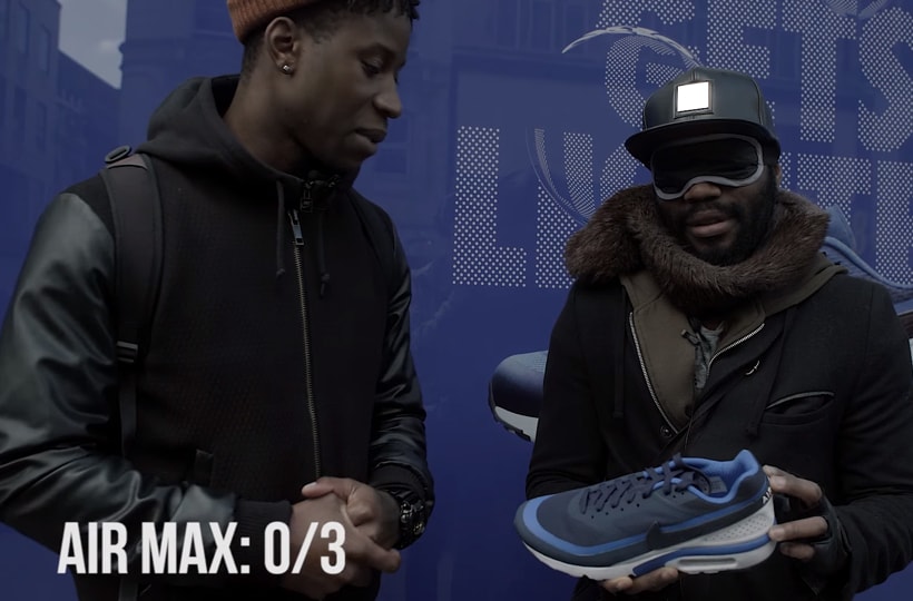 Lights Out Blindfold Challenge x Nike Air Max