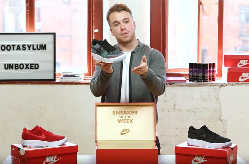 The Air Force 1 Ultra Flyknit unboxed