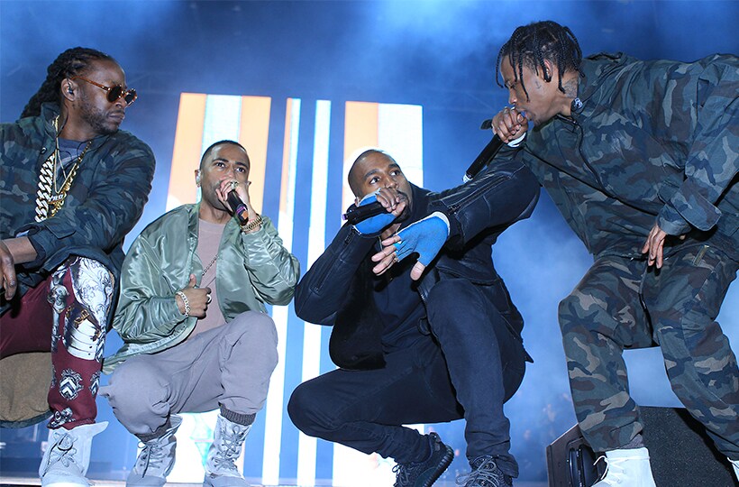 Kanye West premieres the debut single from ‘Cruel Winter’
