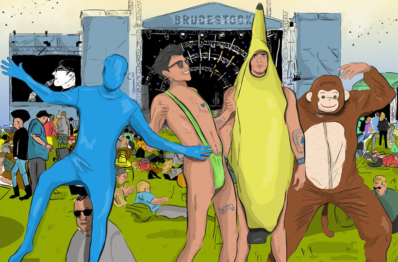 5 guys you're guaranteed to bump into at a festival