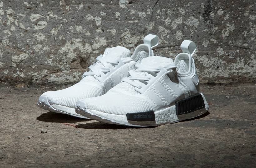adidas drop NMD _R1 in White/Core Black