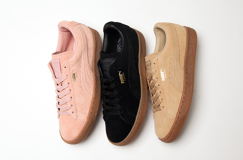 Step up your summer wardrobe with the Puma Classic Suede Pack