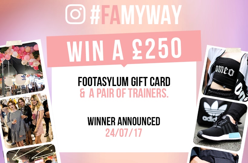 Want to win a £250 voucher and a pair of sneakers?