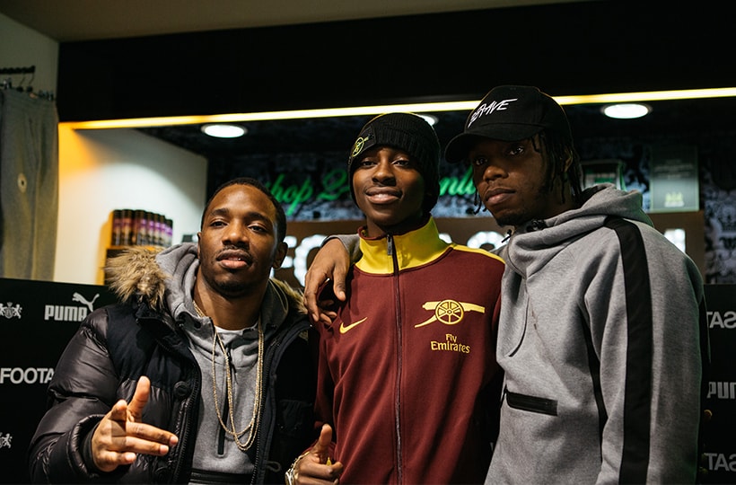 Krept and Konan visit Footasylum Croydon