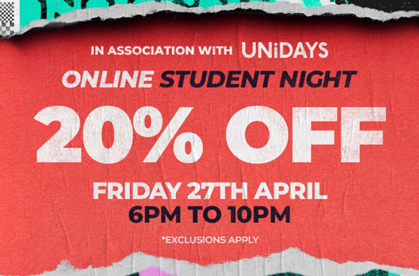 North face shop student discount unidays