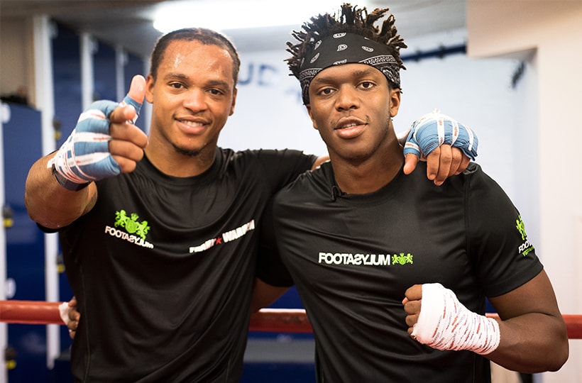 KSI vs Anthony Yarde Behind the Scenes