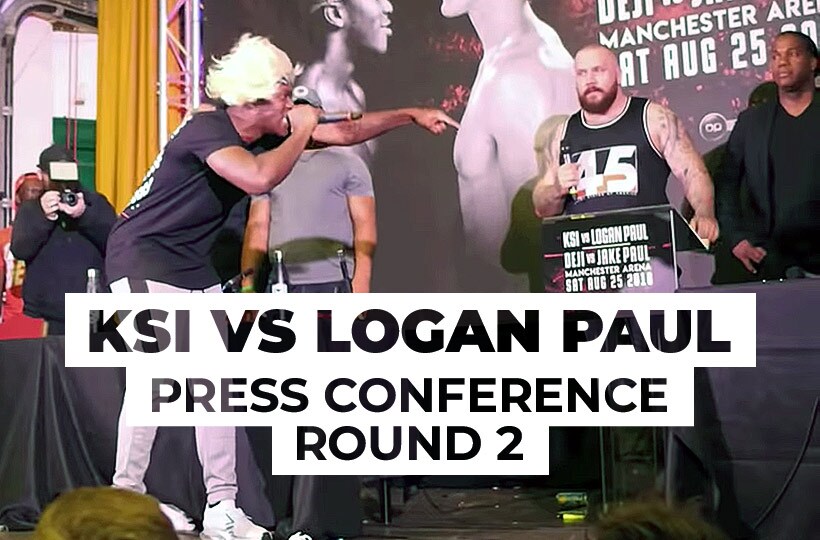 KSI v Logan Paul Press Conference Round 2